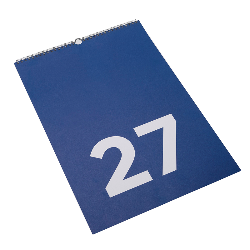 Calendrier mural 2027 A3 | Bookbinders Design